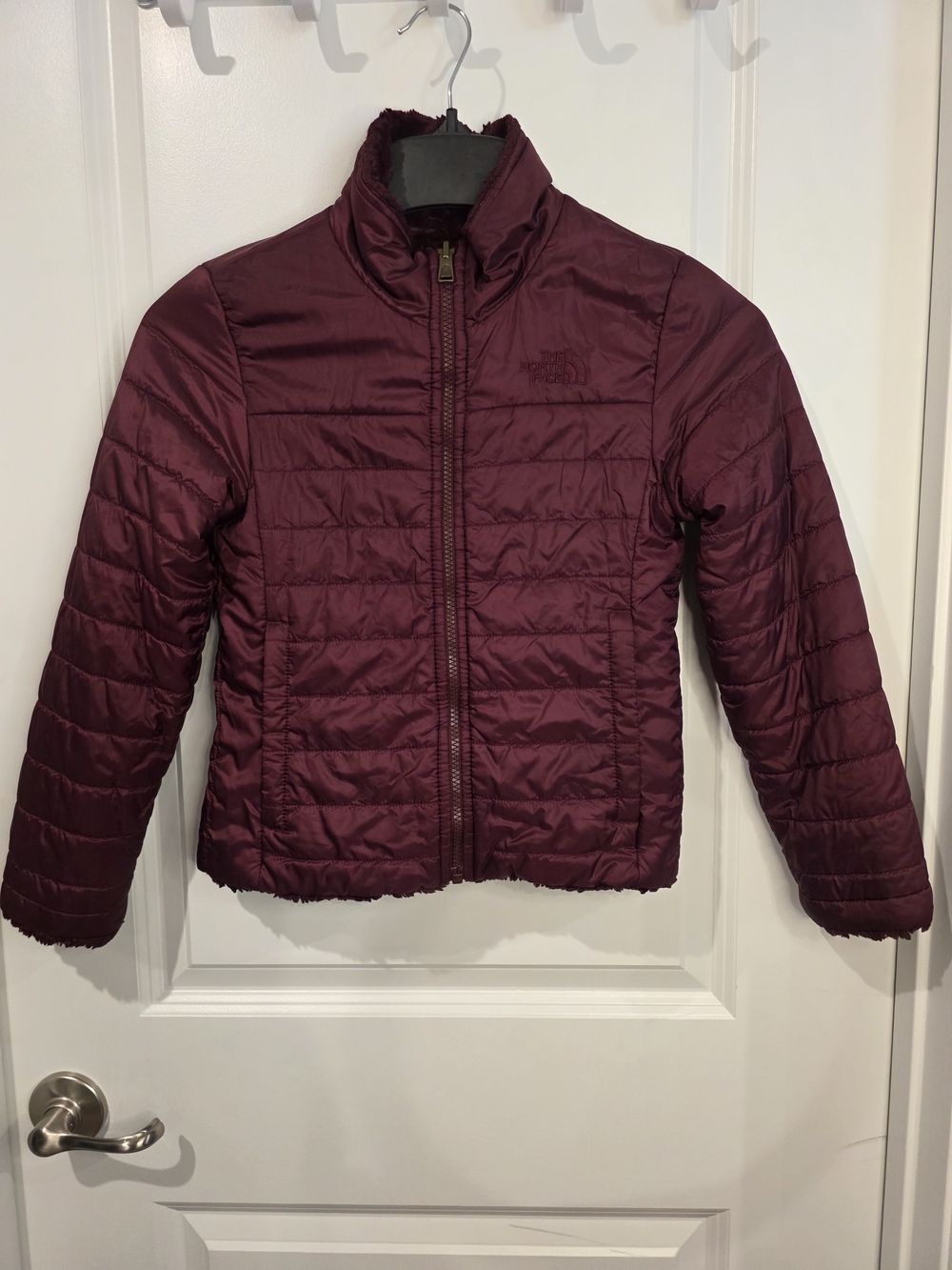 The North Face Girl Reversible Mossbud Swirl Jacket